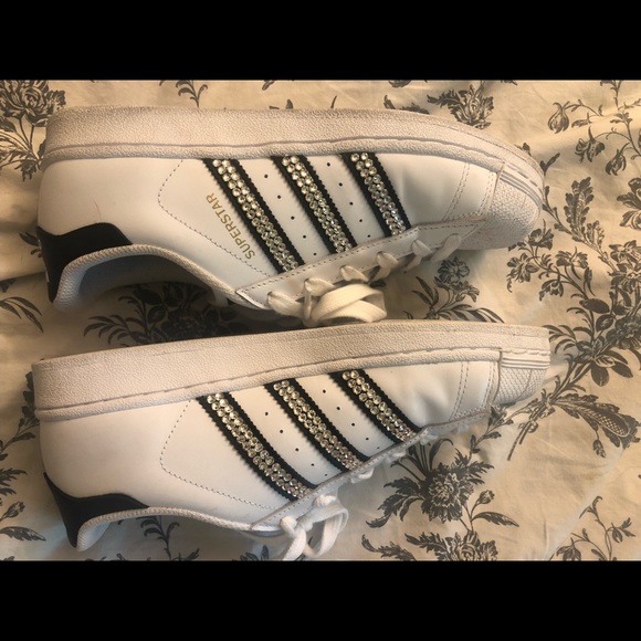 Jeweled Adidas Superstars 💎 - Picture 3 of 5